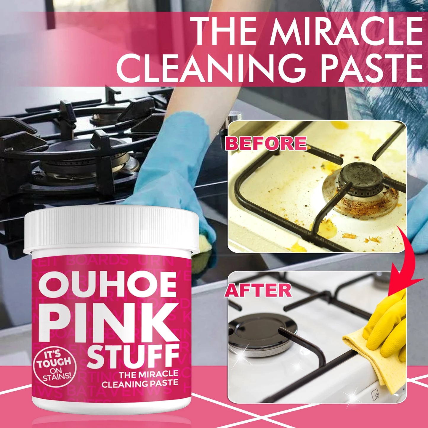 OUHOE Home Gentle Multi-Purpose Cleaning Paste