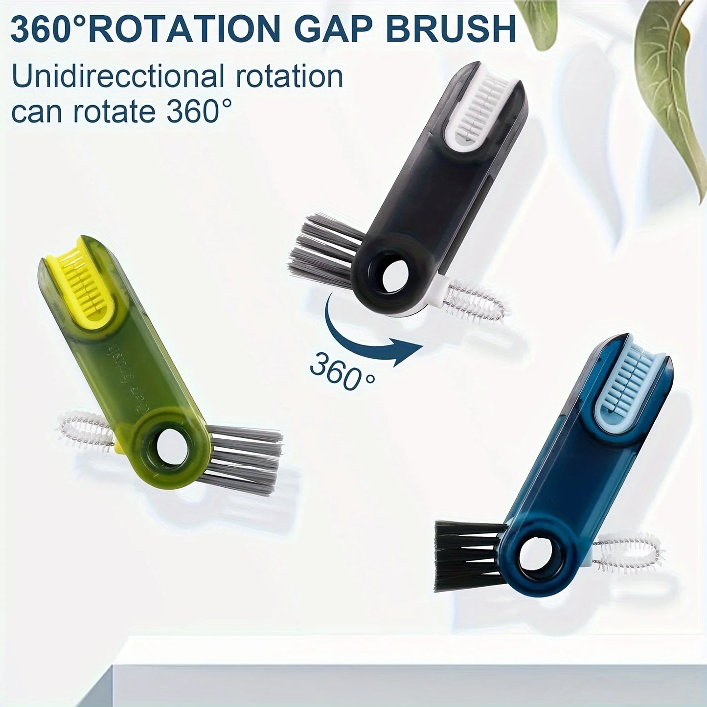 Multifunctional  3-in-1 Bottle Cleaning Brush Set