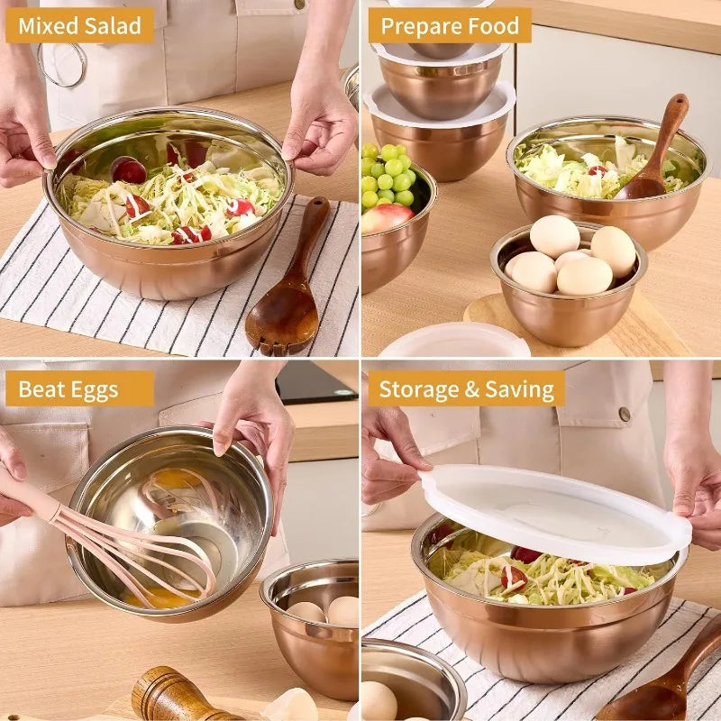 Mixing Bowls With Airtight Lids