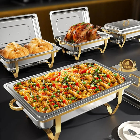 9QT High Grade Chafing Dish Buffet Set